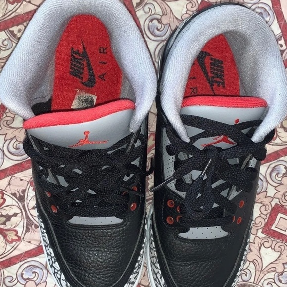 Jordan Retro 3OG Cement BG2018 size 6.5Y